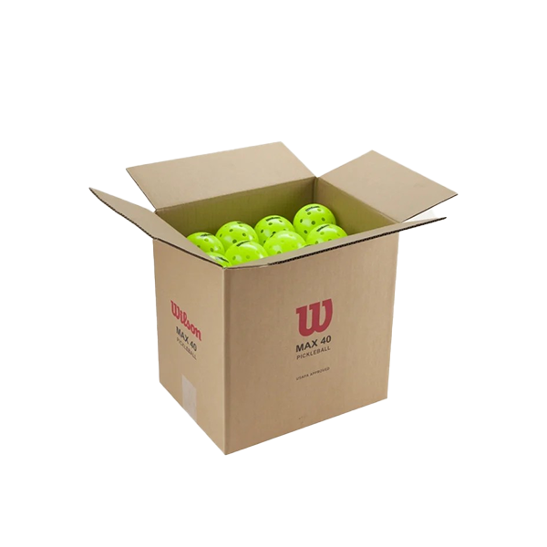 Wilson Max 40 Outdoor Pickleball Case No Pkg Gr