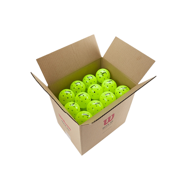 Wilson Max 40 Outdoor Pickleball Case No Pkg Gr
