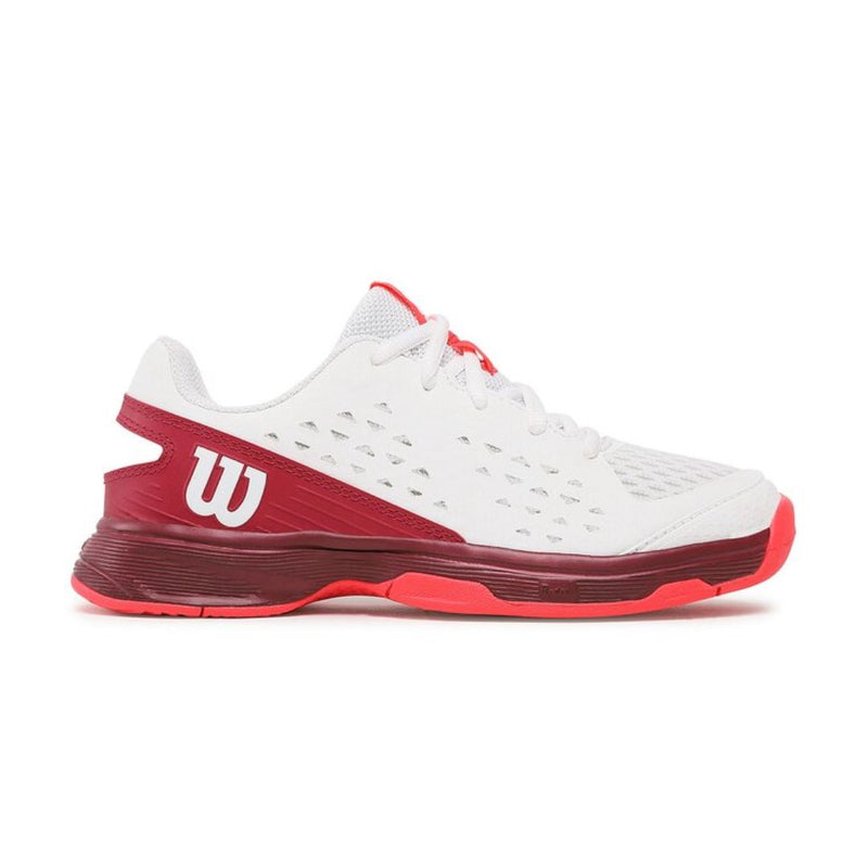 Wilson Rush Pro Jr L Wh-Beet Red