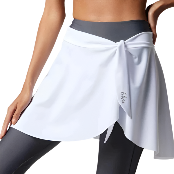 تنورة ليبرا ويف للنساء، لون أبيض
