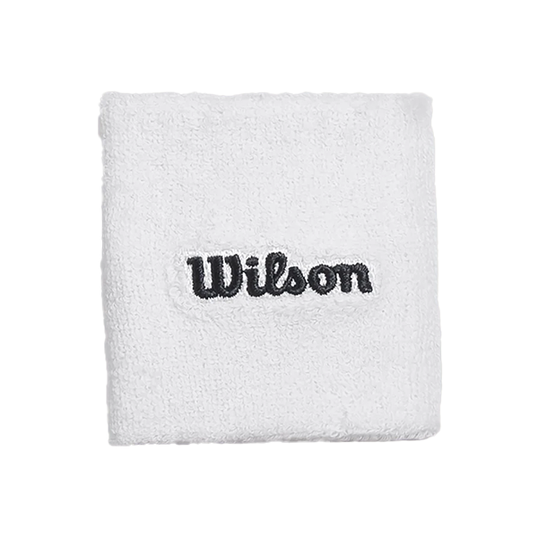 WILSON U WILSON WRISTBAND, BRIGHT WHITE