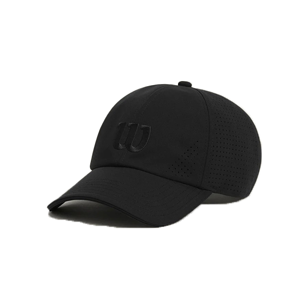 WILSON U ACTIVE PERFORATED CAP, BLACK