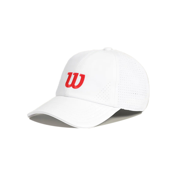 WILSON U ACTIVE PERFORATED CAP BR, WH/INFRRD