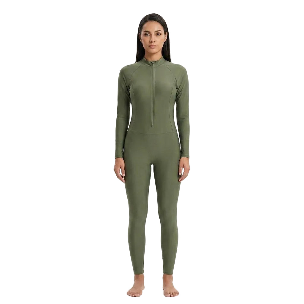 Trainetic Full-Coverage Salubit For Women, Olive