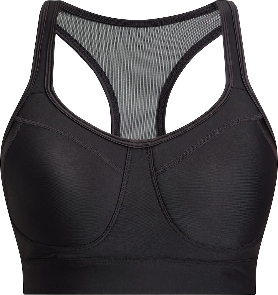 Energetics Elianna Fitness Bra For Women, Black