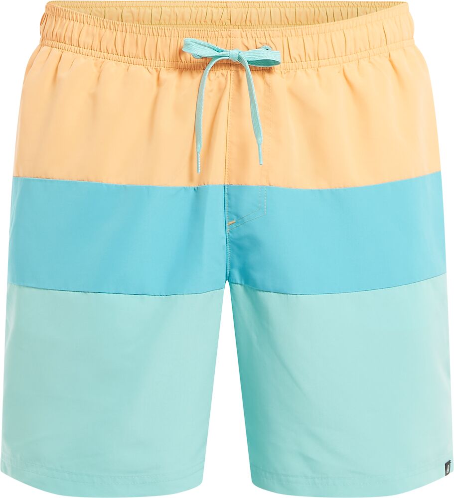 Firefly Natal Swimming Short For Men, Blue & Light Orange