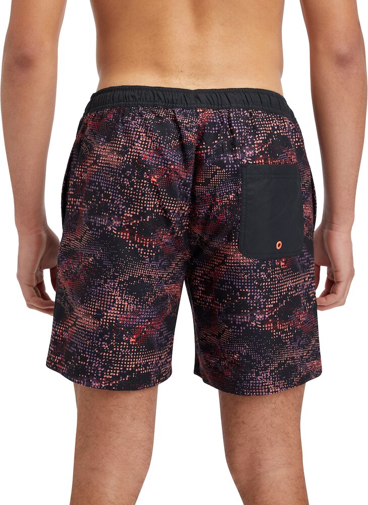 Firefly Miso M Swimming Short For Men, Dark Red