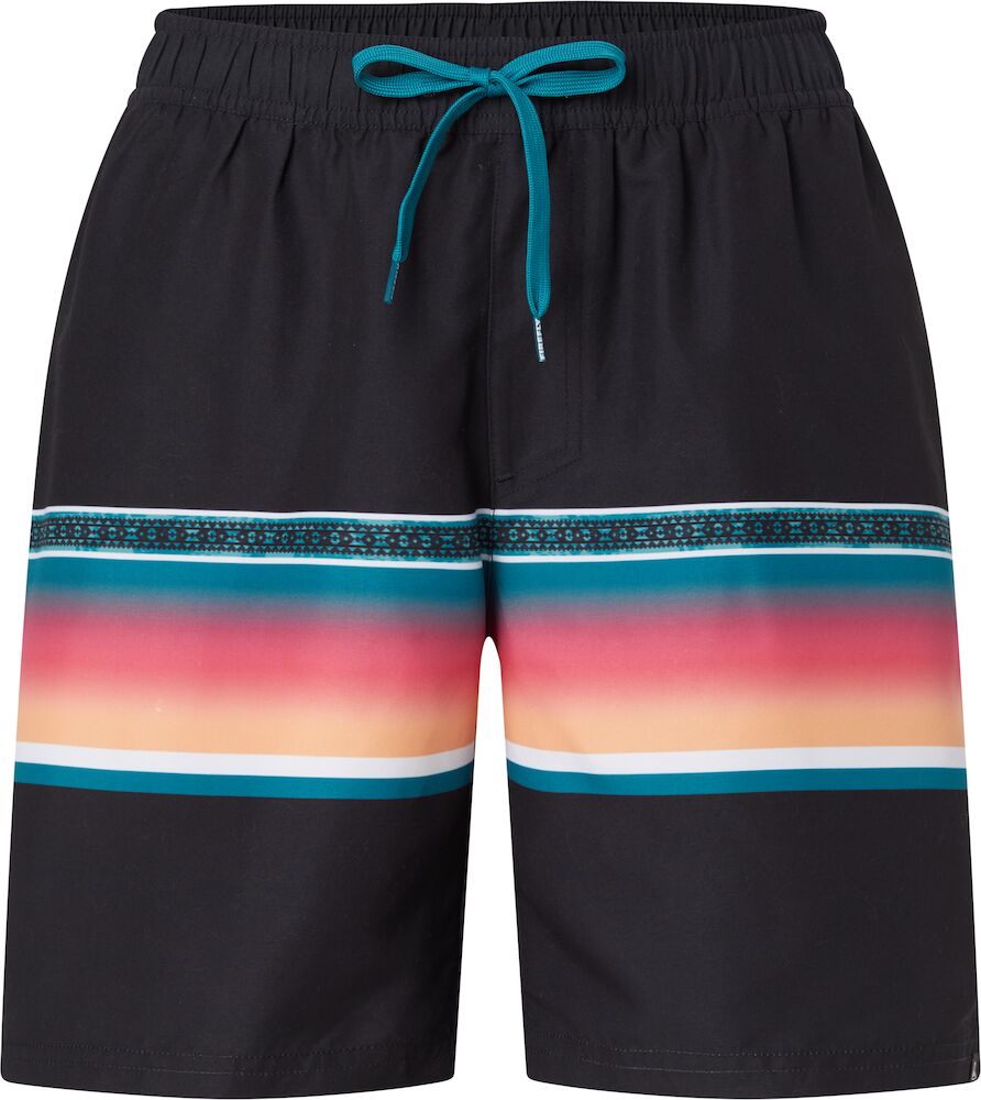 شورت سباحة فاير فلاي للرجال، أسود