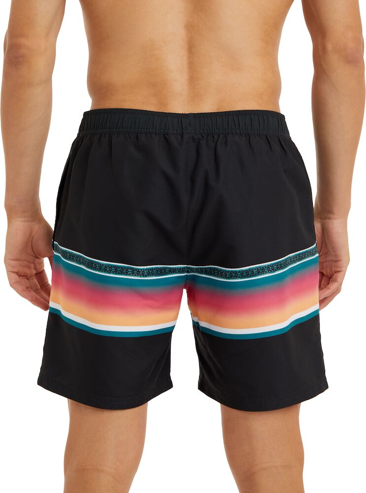 شورت سباحة فاير فلاي للرجال، أسود