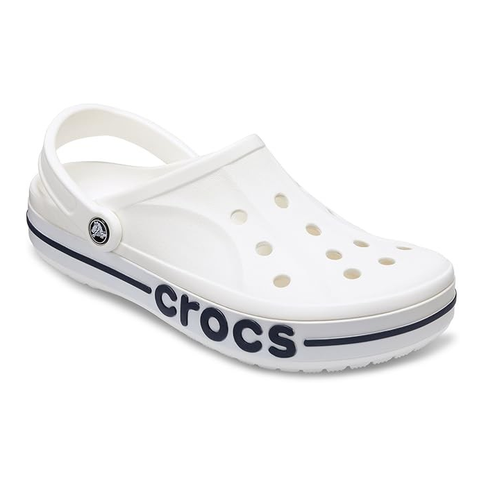 CROCS BAYABAND CLOG K FOR KIDS, WINTER WHITE