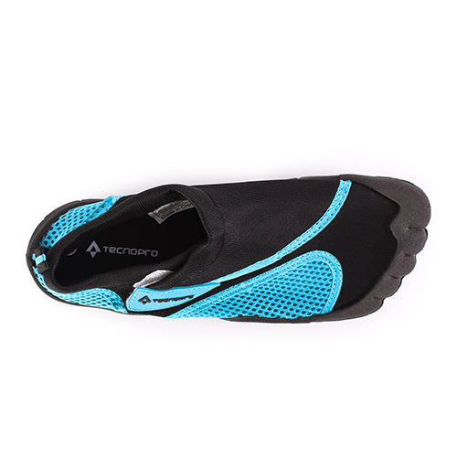 Tecnopro Aqua Shoes For Women, Black & Turquoise