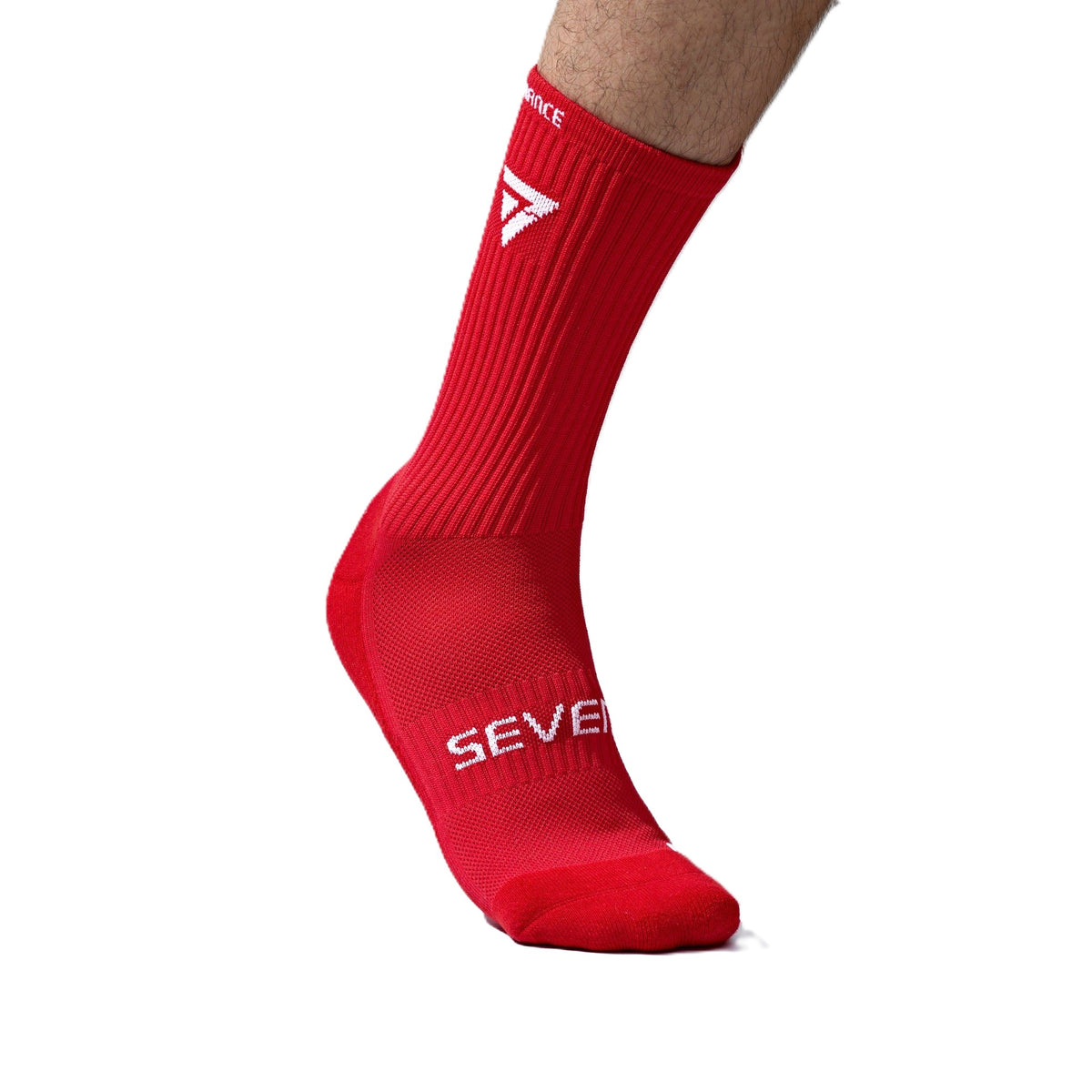 Seven Performance Football Socks For Men Red