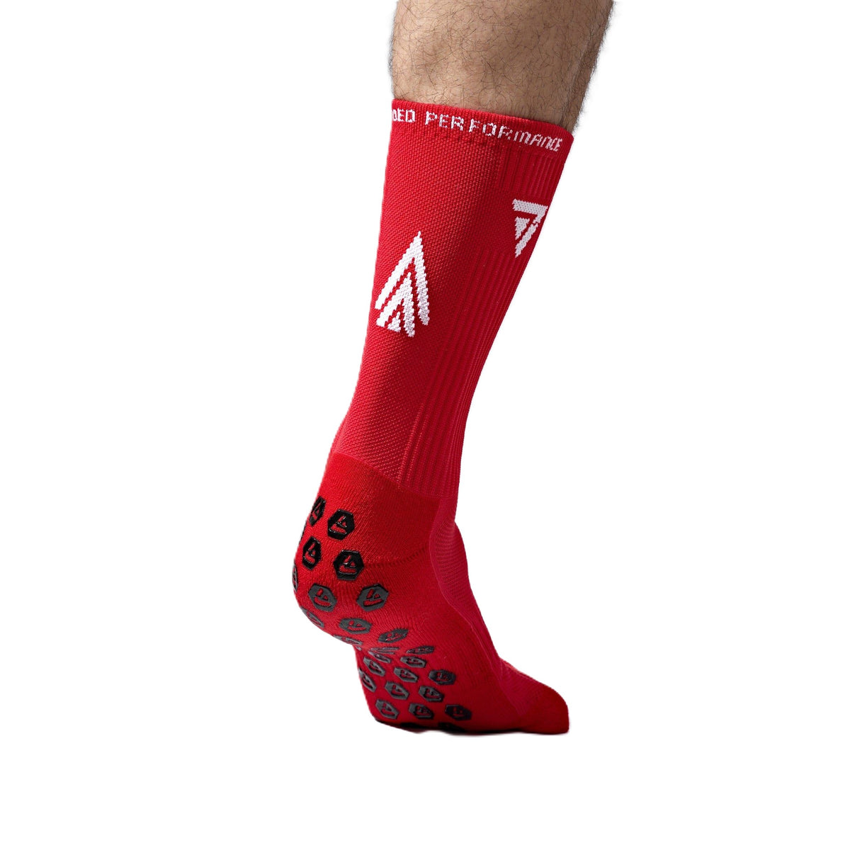 Seven Performance Football Socks For Men Red