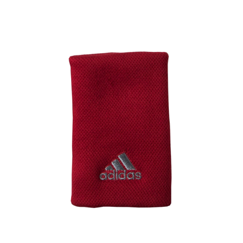 Adidas Wristband L Red & Grey