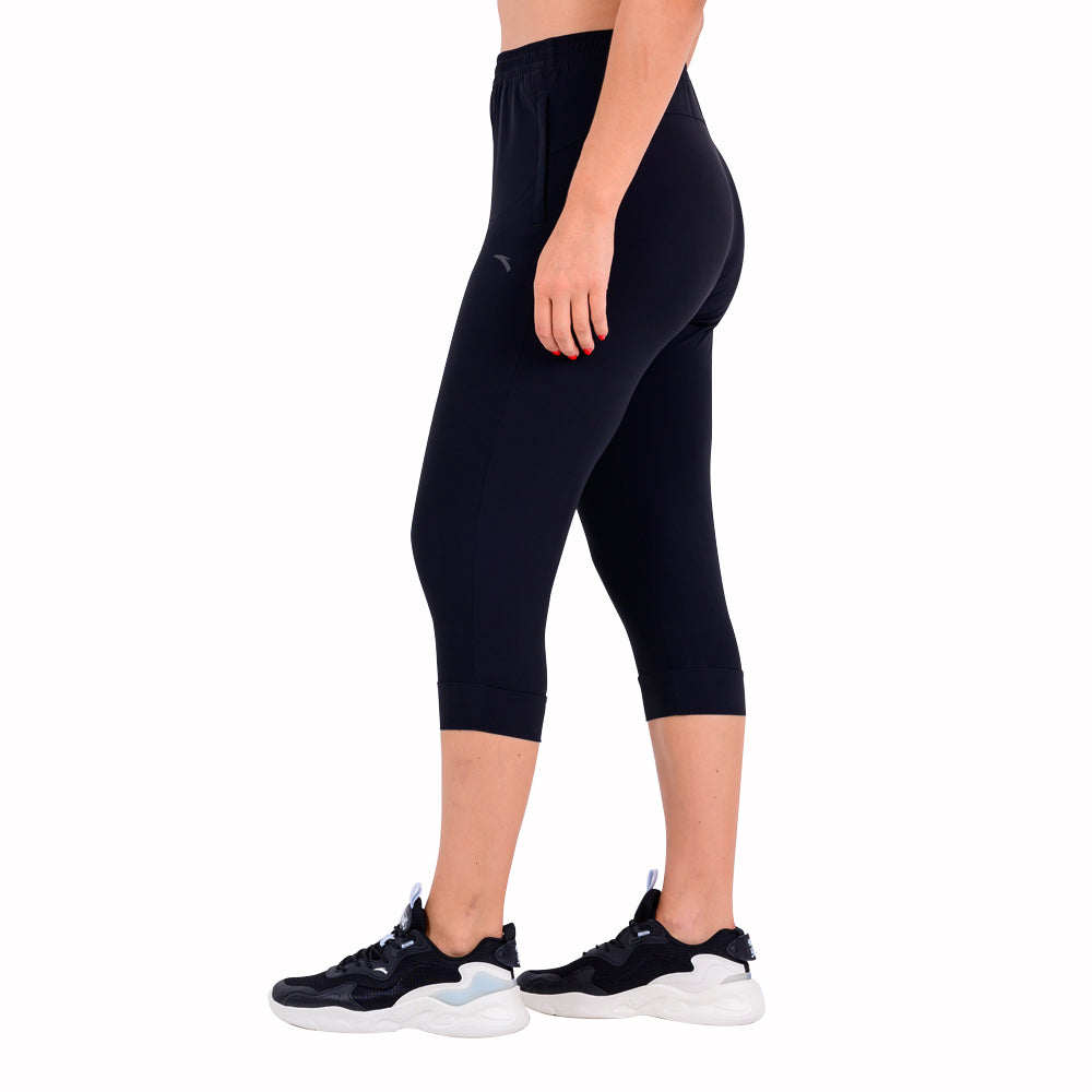 Anta Sports Leggings For Women, Black