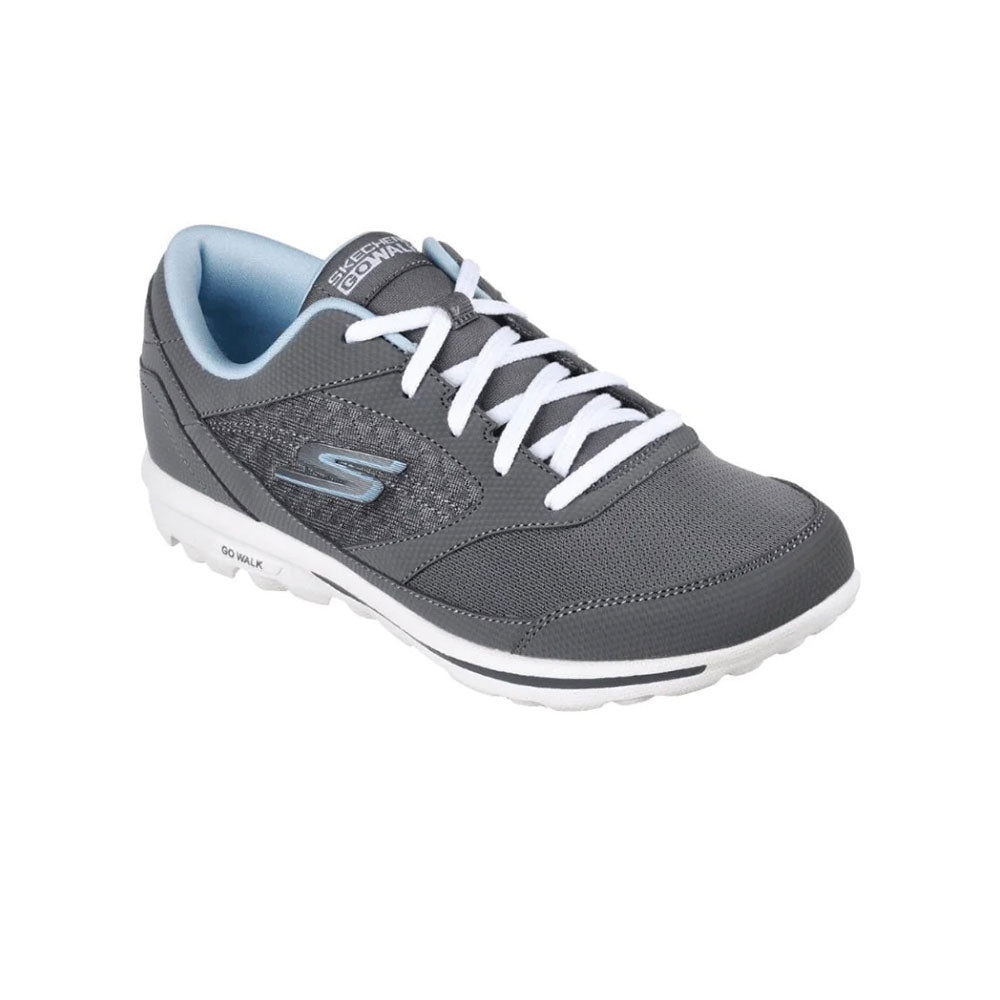 Skechers Go Walk Classic Shoes For Women, Grey & Blue