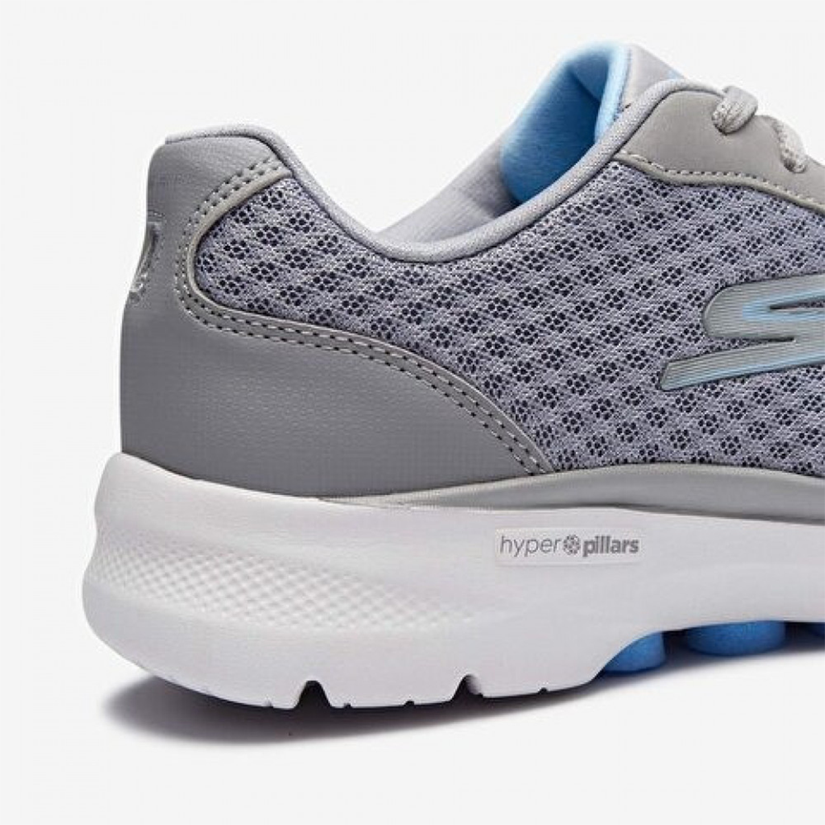 Skechers Go Walk 6 Shoes For Women, Grey & Blue
