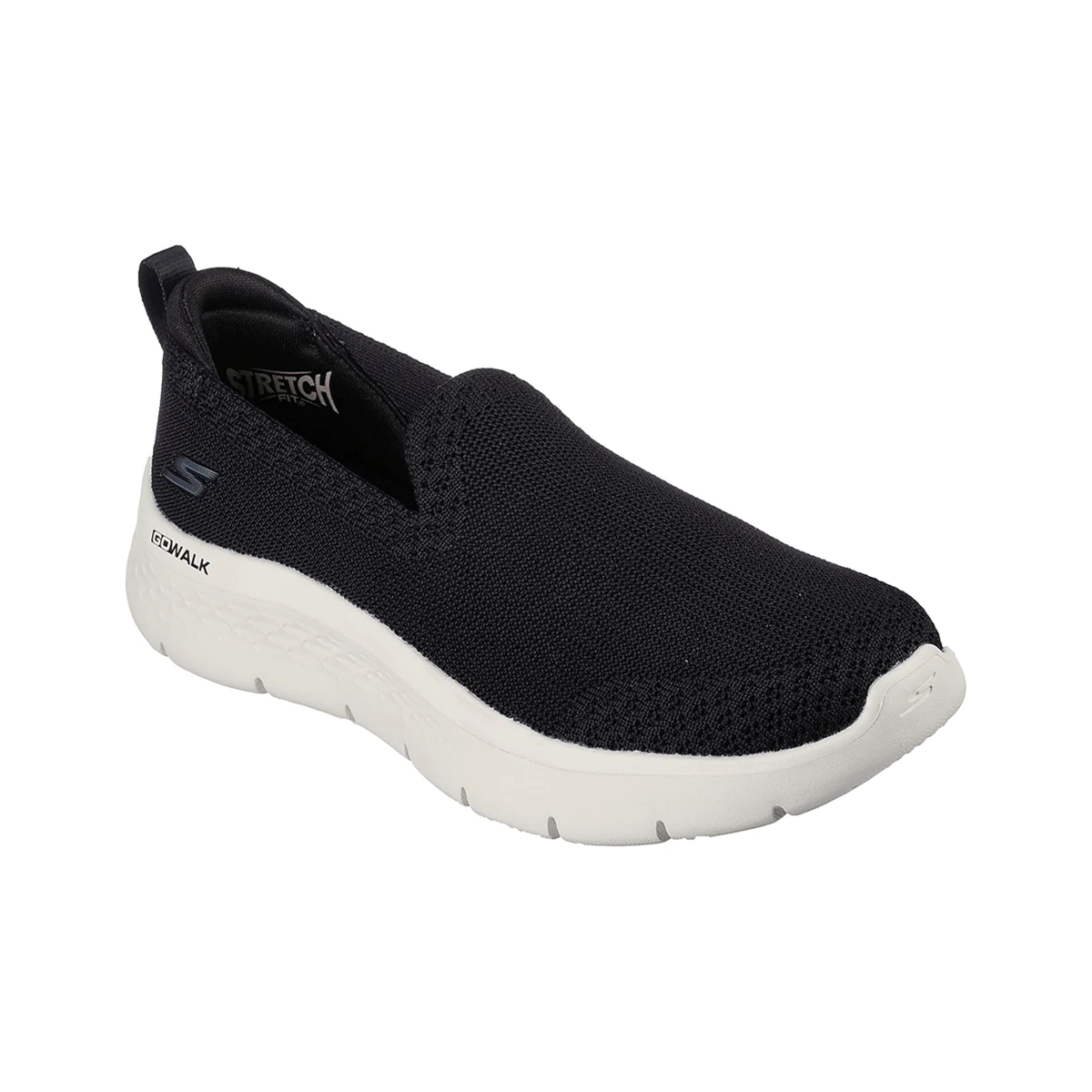 Skechers Go Walk Flex Shoes For Women, Black & White
