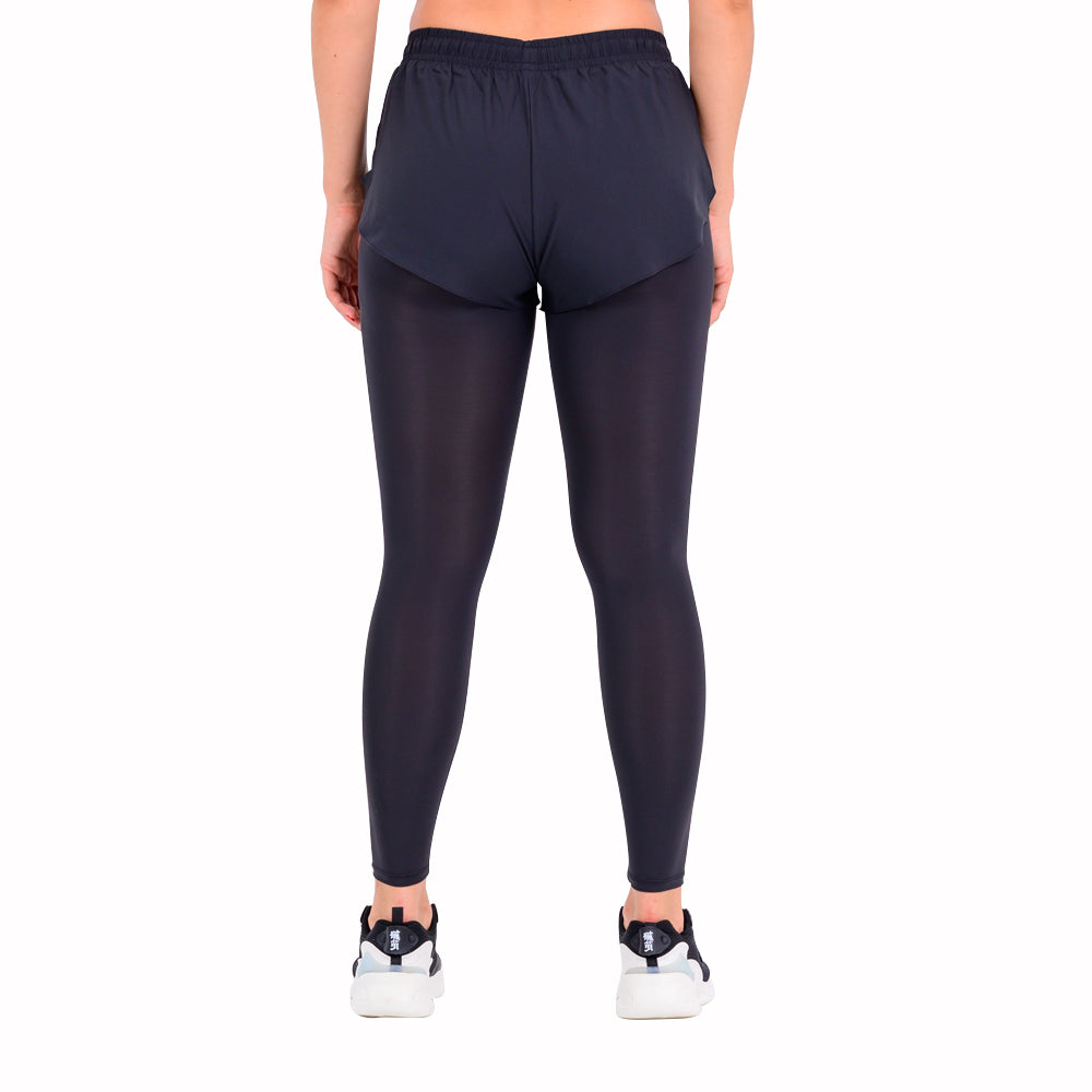 Anta Elastic Tight Leggings For Women, Black