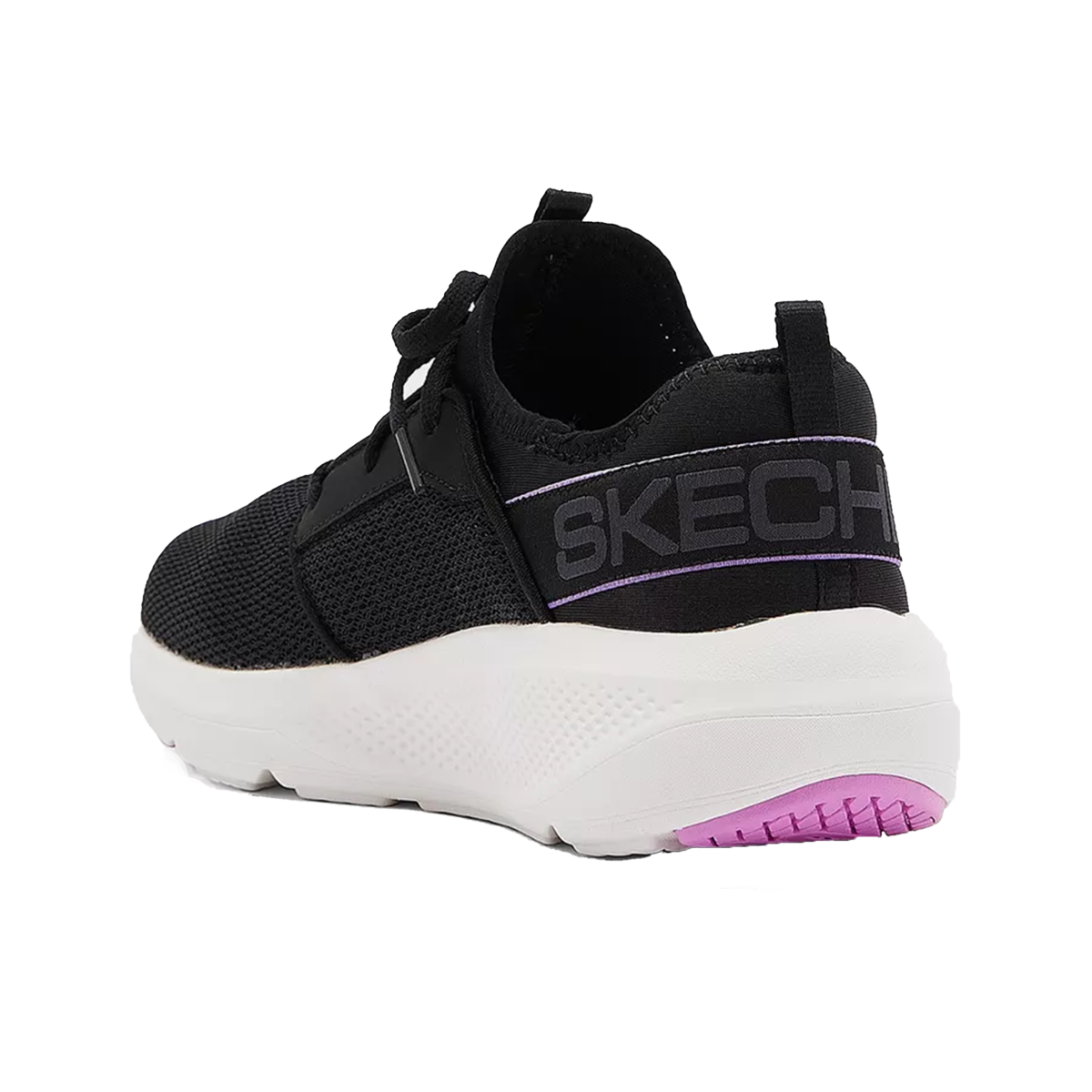 Skechers Go Run Elevate Shoes For Women, Black & Purple