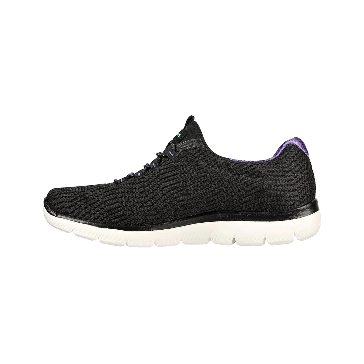 Skechers Summits Next Wave Shoes For Women, Black & Purple