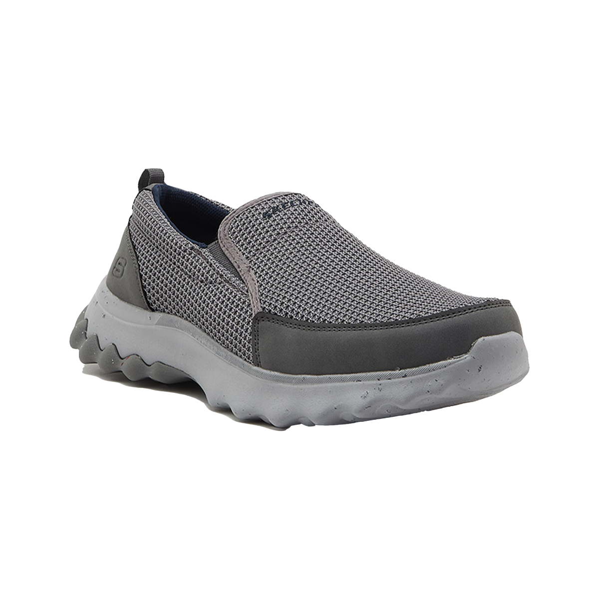Skechers Voston Lifestyle Shoes For Men, Charcoal
