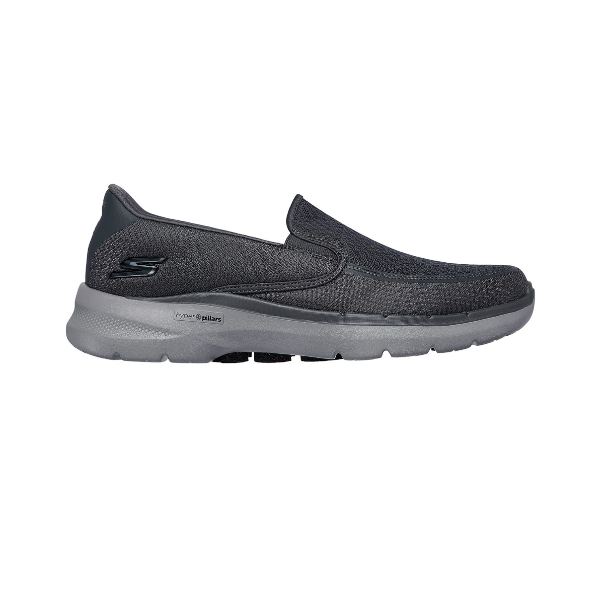 Skechers Go Walk 6 Orva Shoes For Men, Charcoal