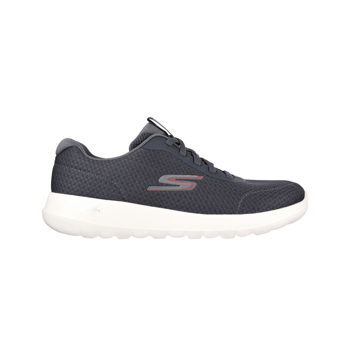 Skechers Go Walk Max Midshore Shoes For Men, Charcoal & Red