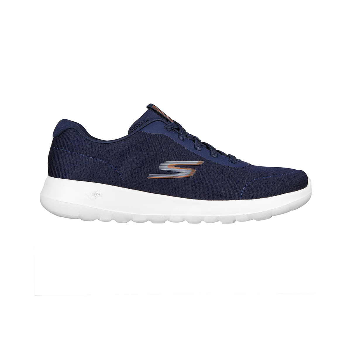 Skechers Go Walk Max Midshore Shoes For Men, Navy & Orange
