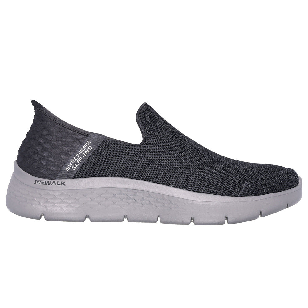 Skechers Slip-Ins Go Walk Flex No Hands Shoes For Men, Dark Grey