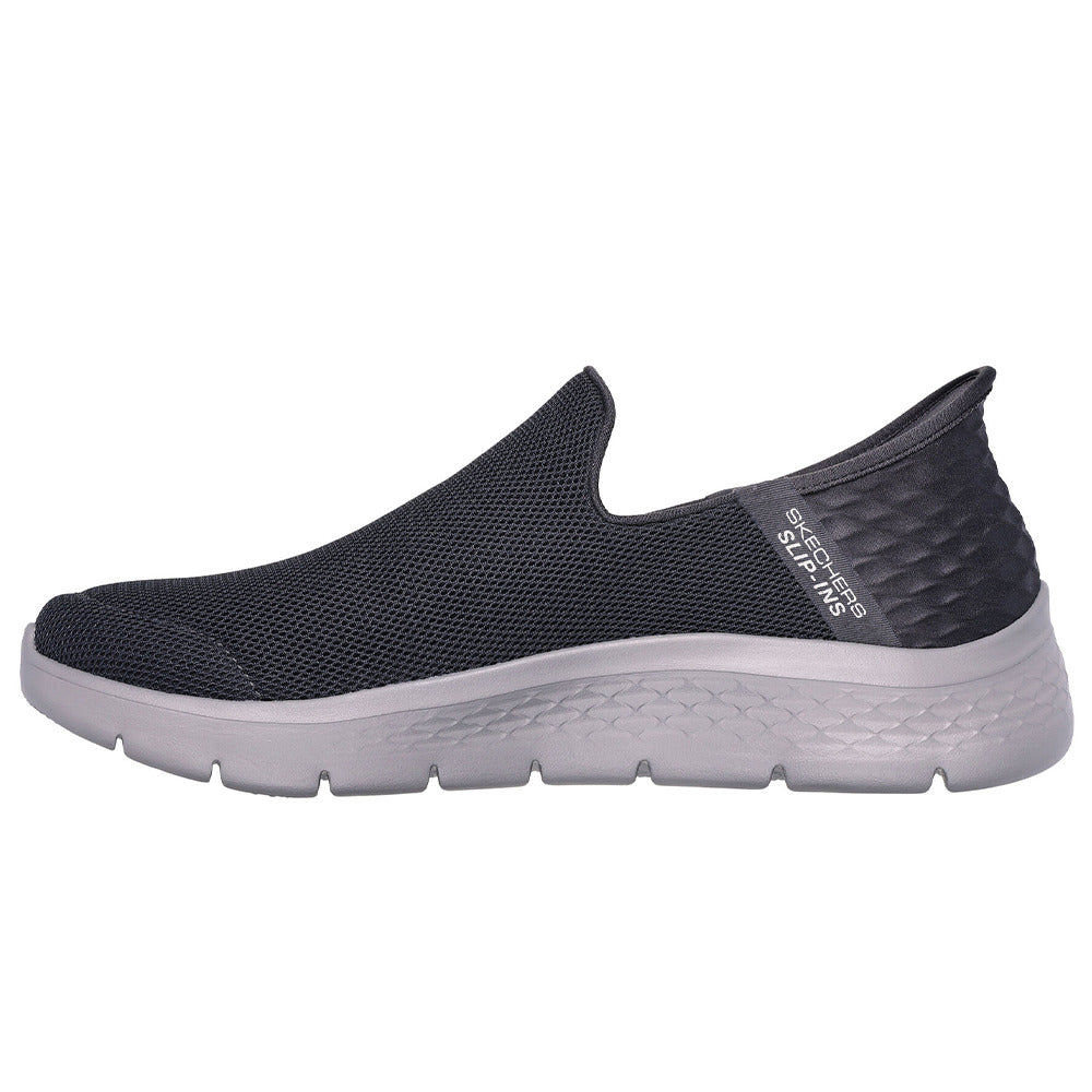 Skechers Slip-Ins Go Walk Flex No Hands Shoes For Men, Dark Grey