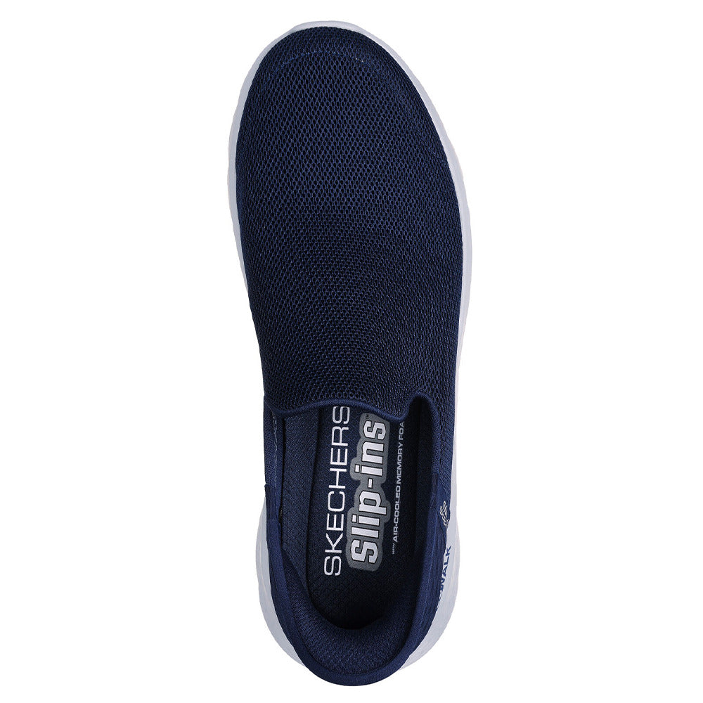 Skechers Slip-Ins Go Walk Flex No Hands Shoes For Men, Navy