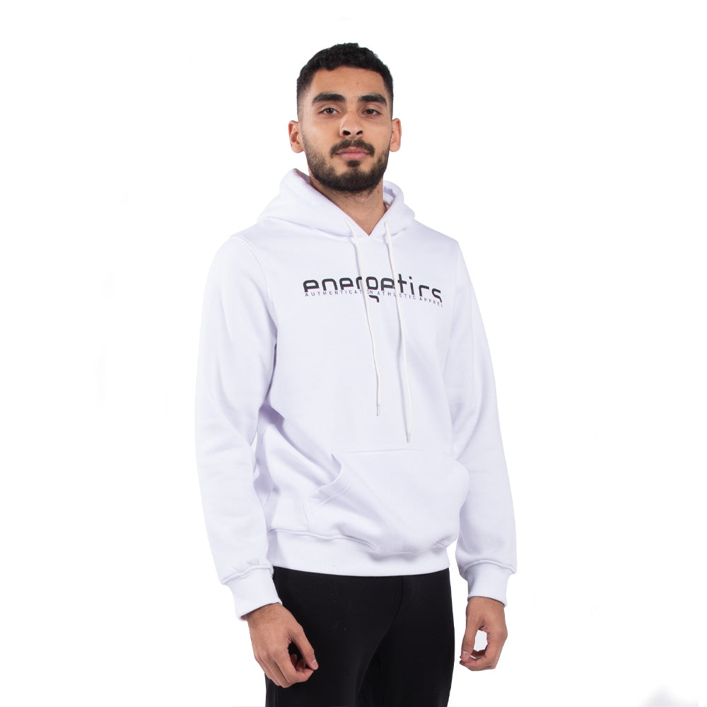 Energetics Hooded Sweatshirt For Men, White