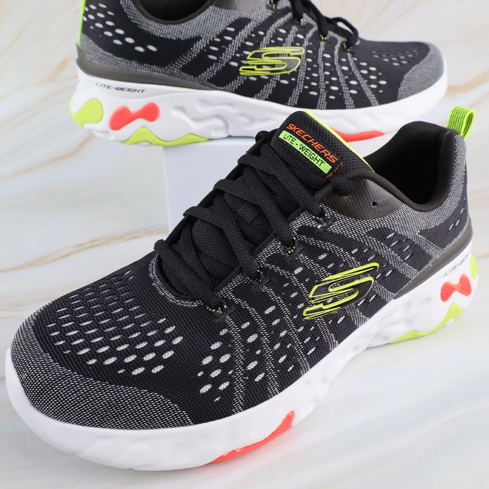 Skechers Eclipse Sports Lifestyle Shoes For Men, Black