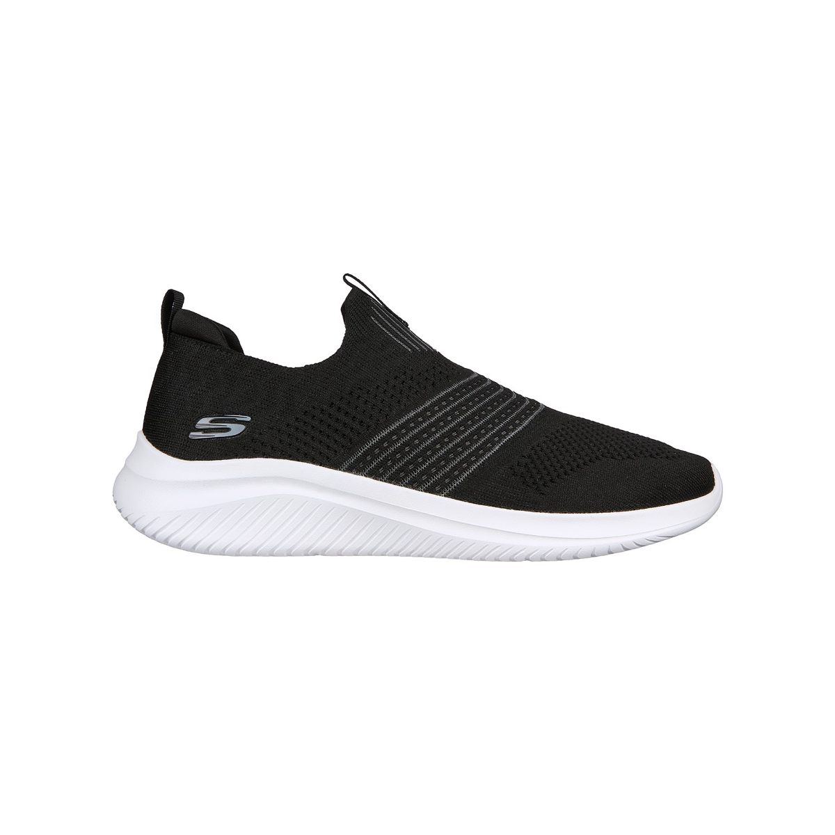 Skechers Ultra Flex Lifestyle Shoes For Men, Black White