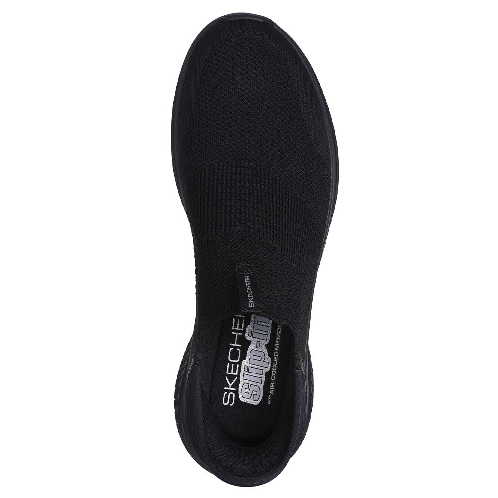 Skechers Slip-Ins Ultra Flex 3.0 Smooth Step Shoes For Men, Black