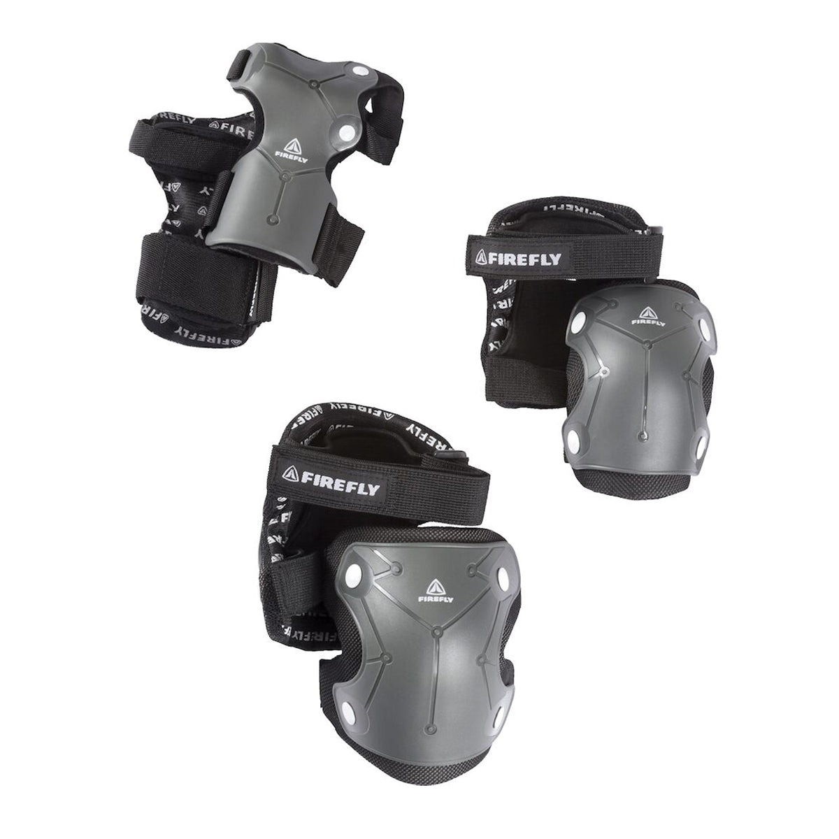 Firefly Patinage Skating Protector For Unisex, Black & White