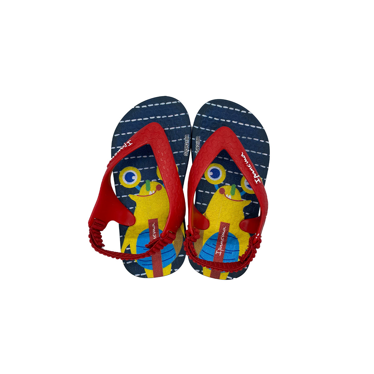 Ipanema Swimming Sandal For Kids, Blue & Red