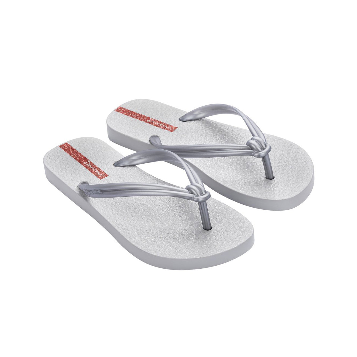 Ipanema Flip Flop For Women, Grey & Silver