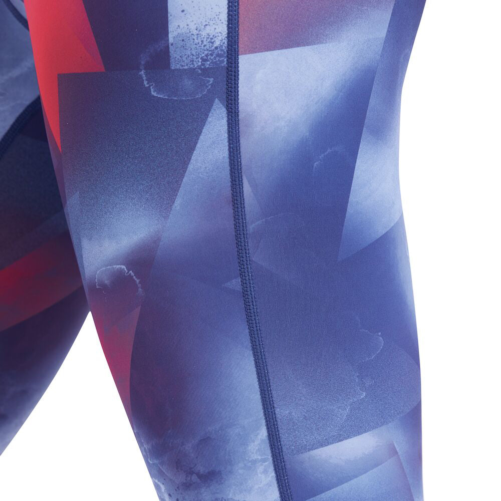 Energetics Printed Multi-Colored Leggings For Women, Space Oddity Design