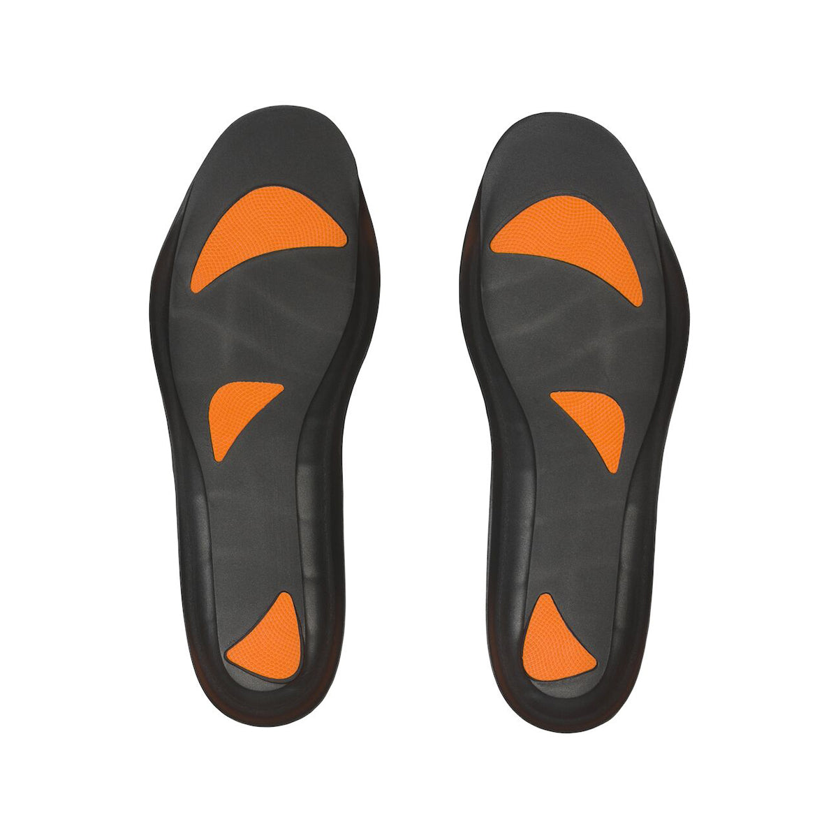 Intersport Volume Control Insole, Black & Orange
