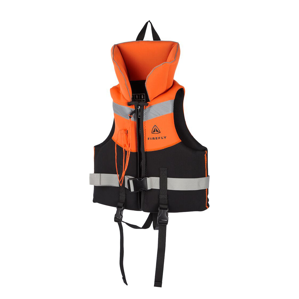Firefly Swimming Life Jacket For Kids, Black & Orange