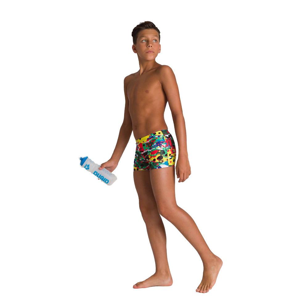 Arena Swimming Half Short For Kids, Black & Assorted Colors