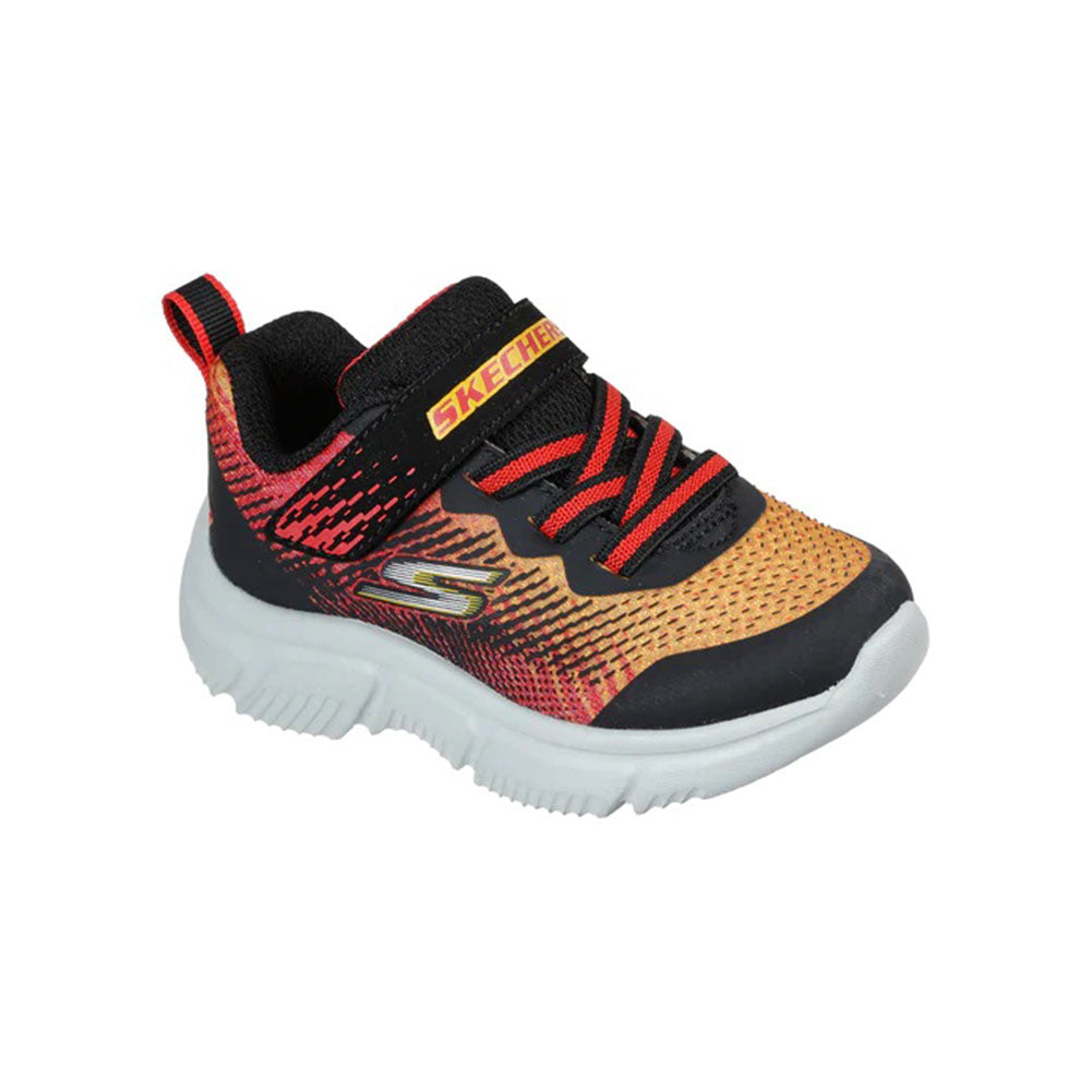 Skechers Running Shoes For Kids, Black & Red