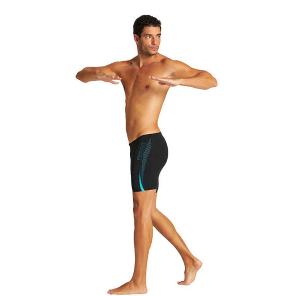 Arena Swimming Stretch Short (Mid Jammer) For Men