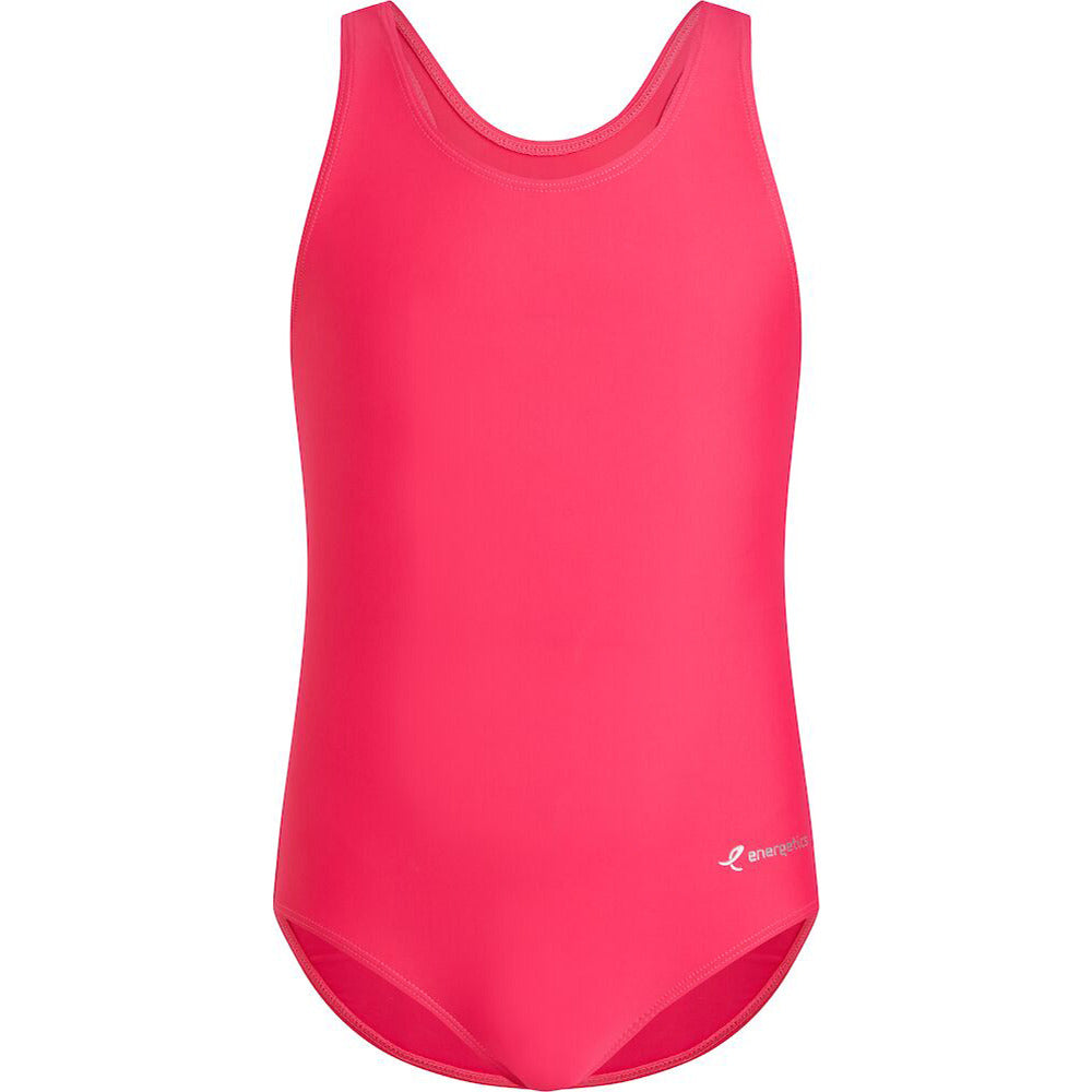 Energetics Swimming One Piece For Kids, Dark Pink