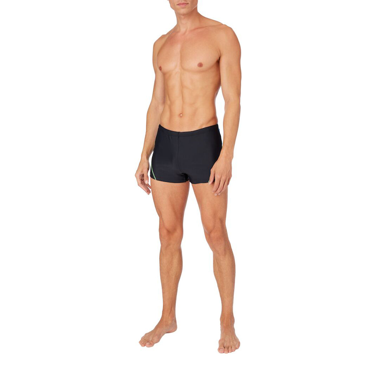 Energetics Swimming Half Short For Men, Aop & Black