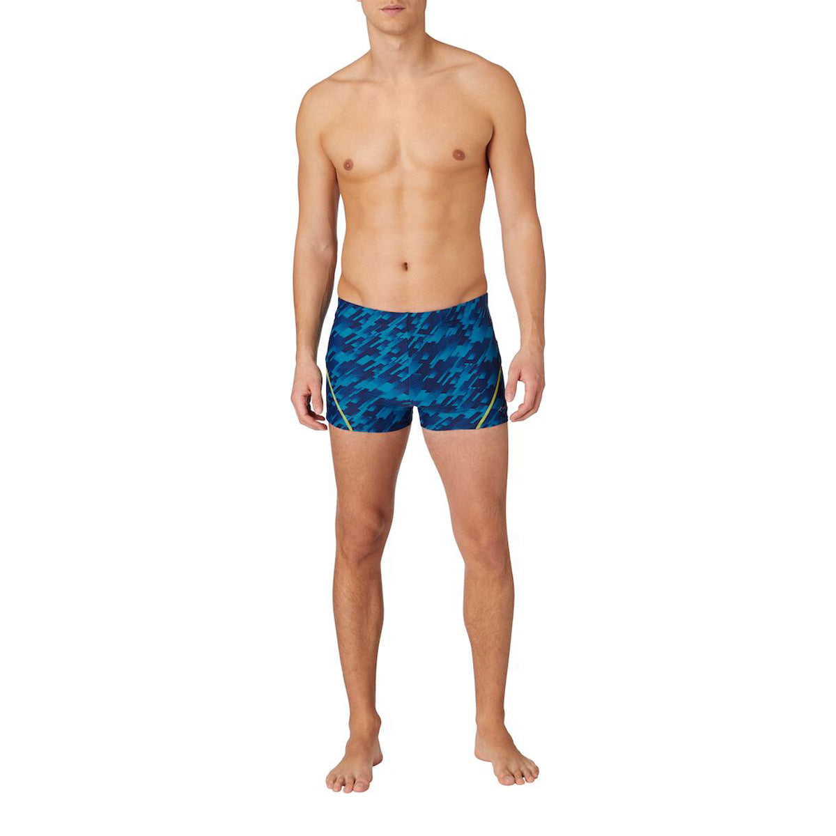 Energetics Swimming Half Short For Men, Aop & Blue
