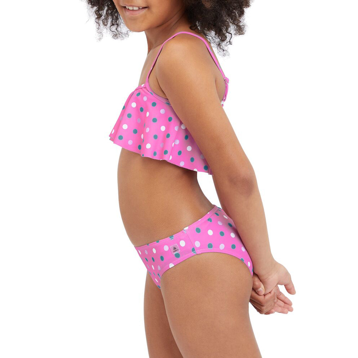 بيكيني سباحة فاير فلاي للأطفال، وردي