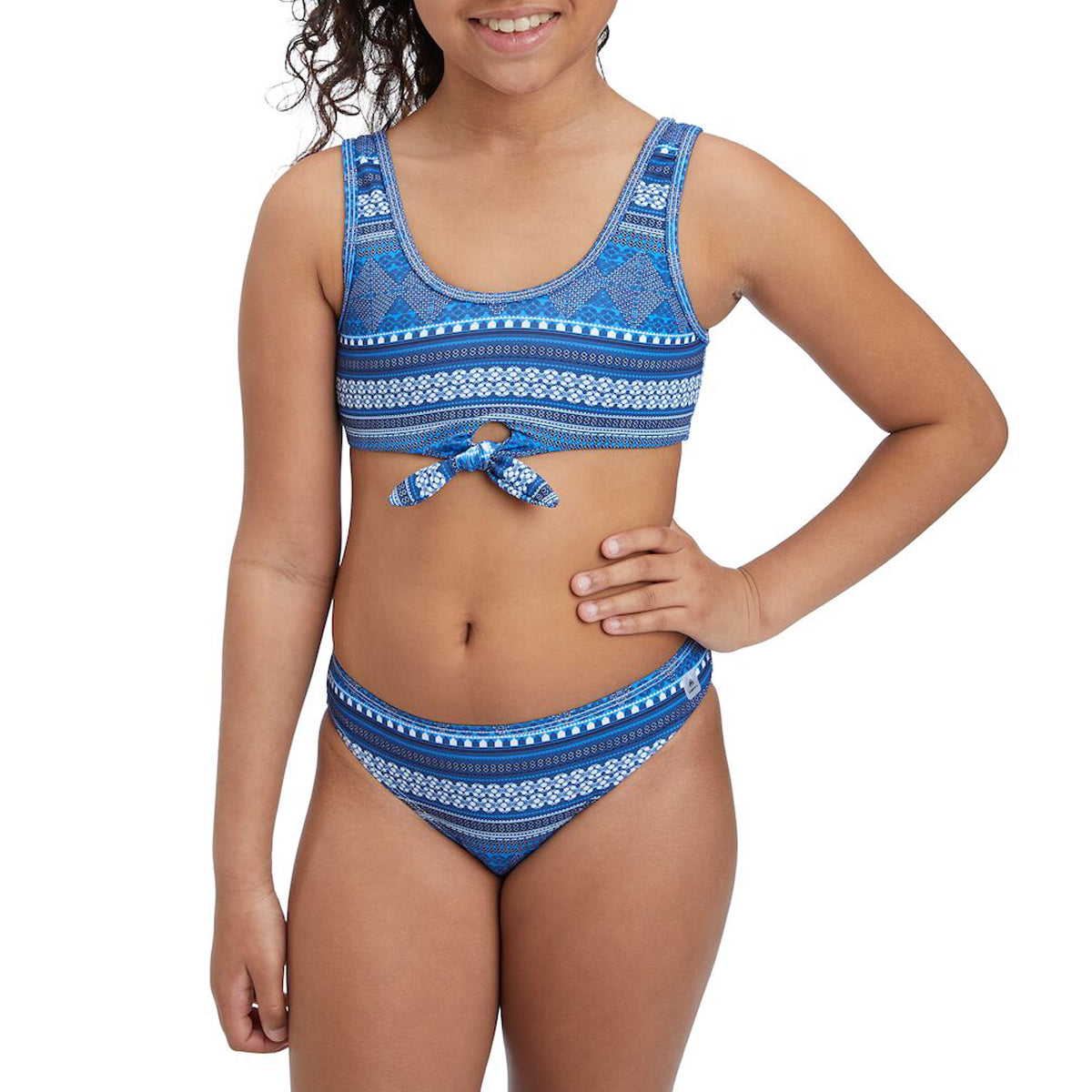 بيكيني سباحة فاير فلاي للأطفال، أزرق بترولي